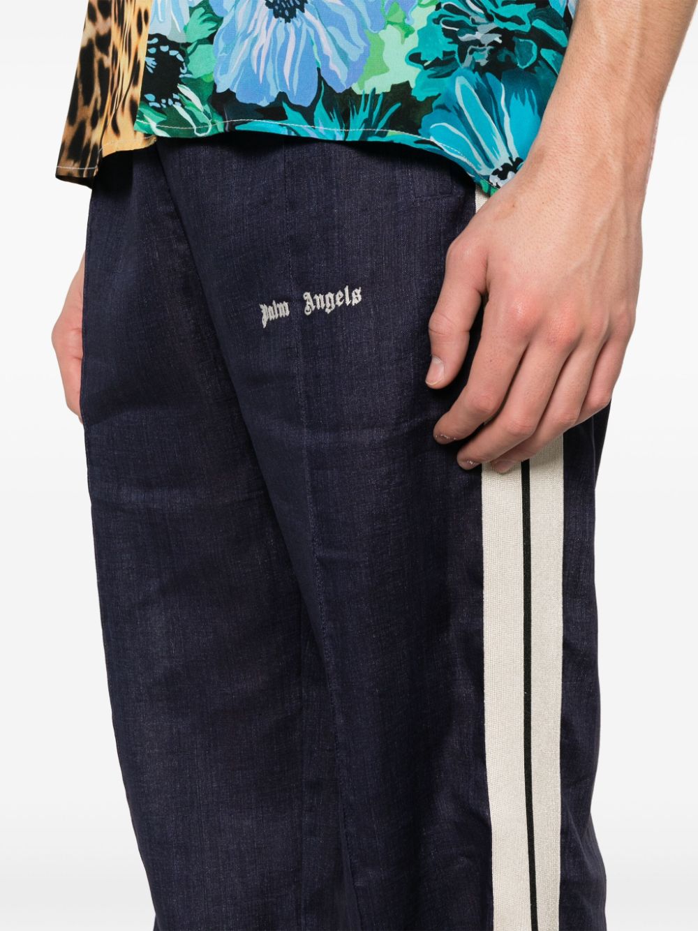 Palm Angels Men's Conscious Criteria Page Logo Track Pants