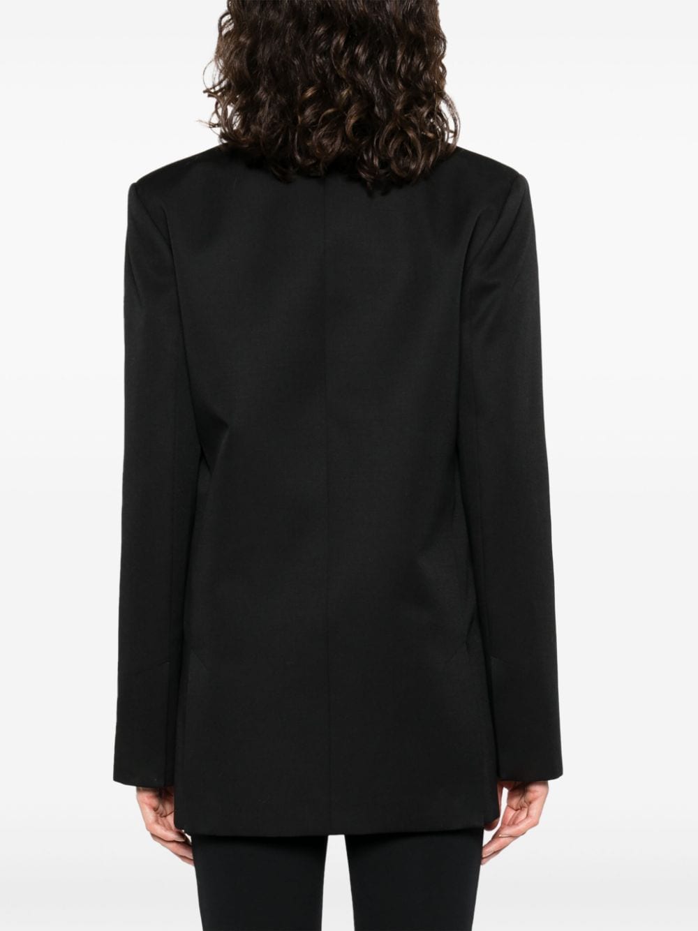 Off White Women's Single-Breasted Virgin-Wool Blazer