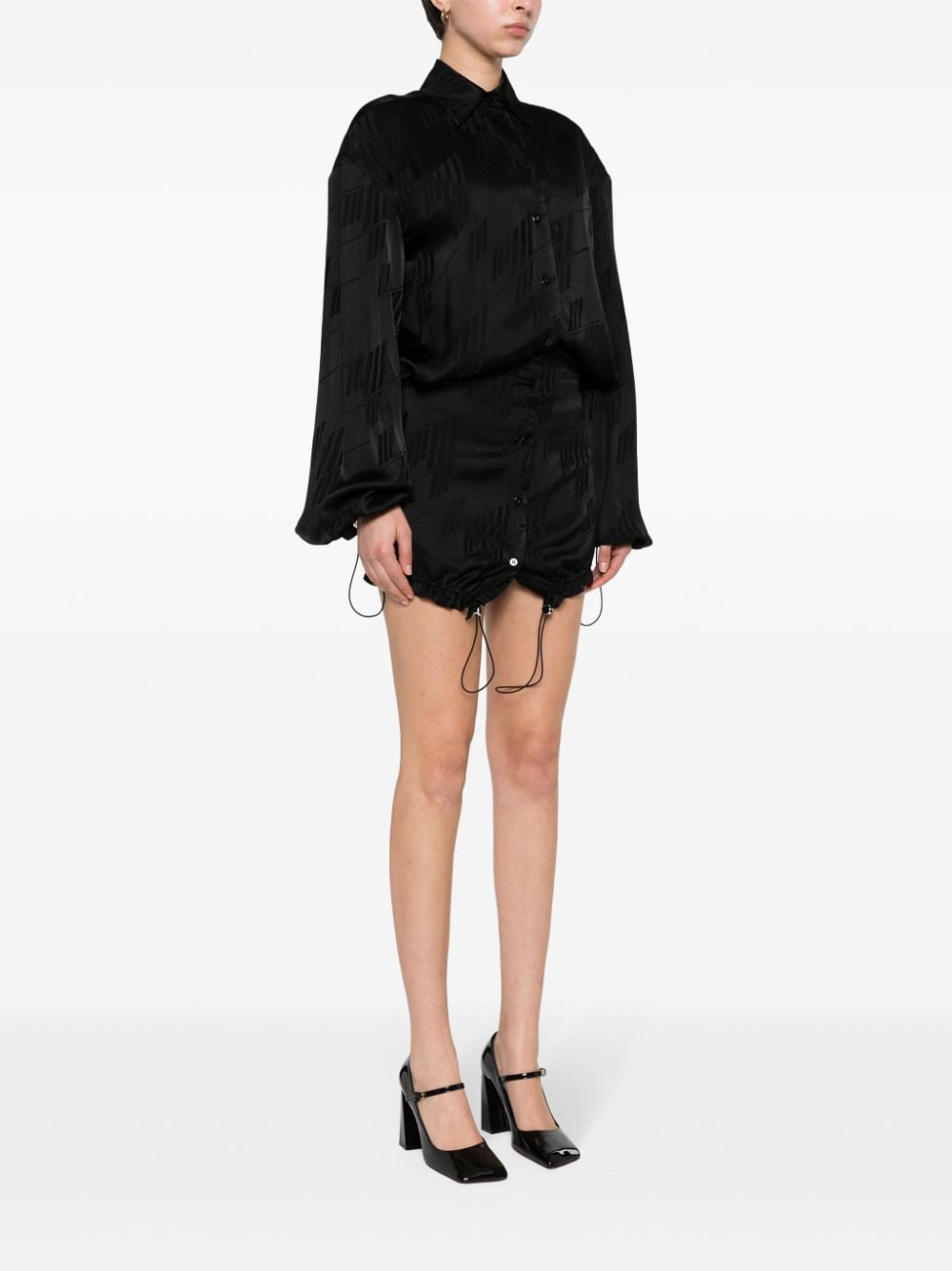 The Attico Women's Logo Mini Dress