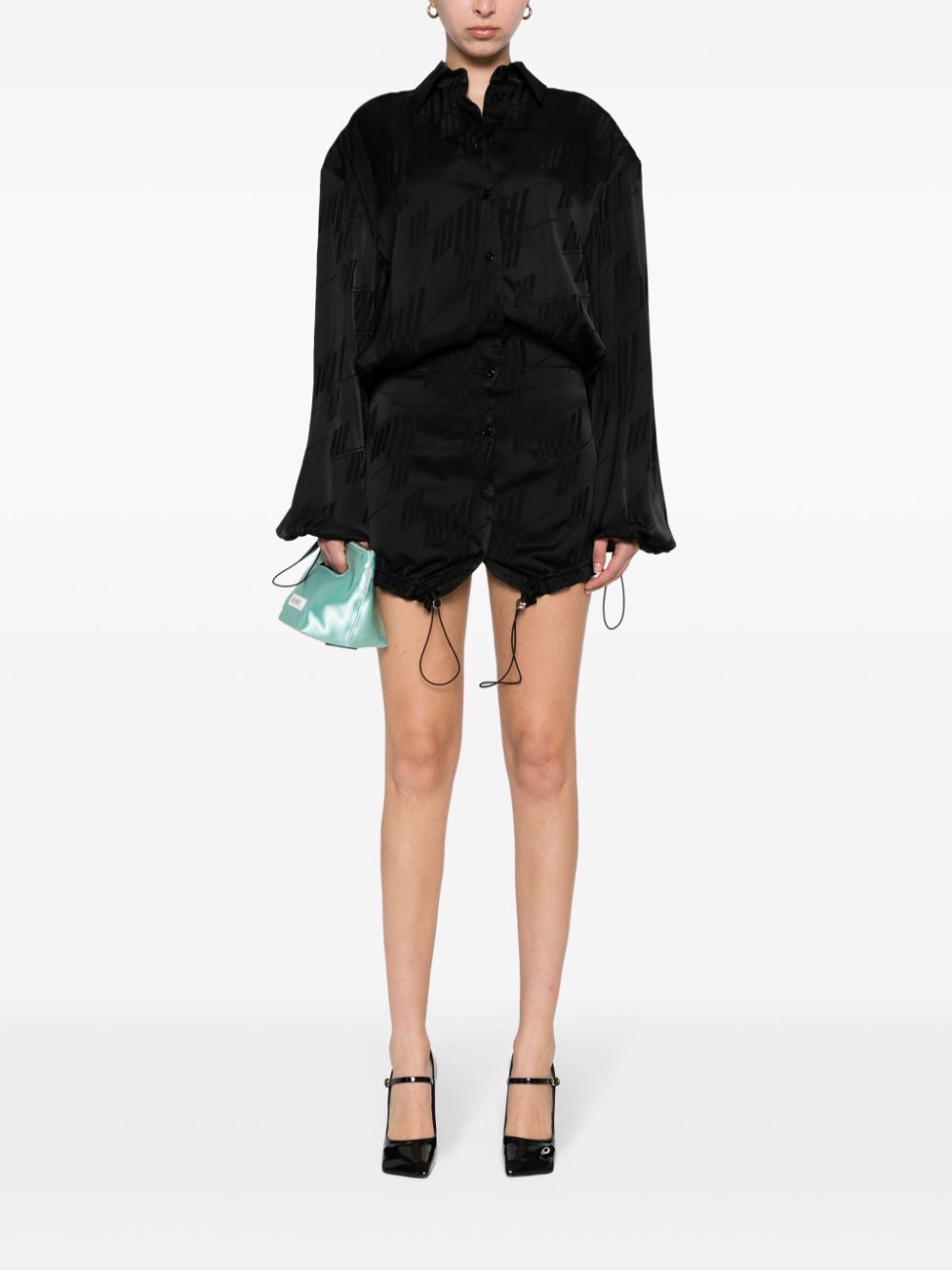 The Attico Women's Logo Mini Dress