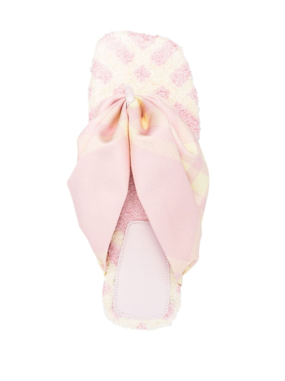 Burberry Women's Check Thong Sandals
