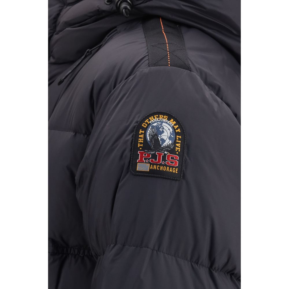Parajumpers Black Goose Down Full-Length Men's Jacket