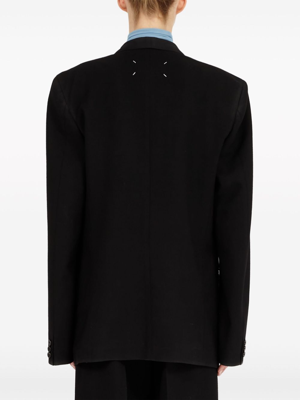 Maison Margiela Women's Single-Breasted Blazer With 4-Needle Detail