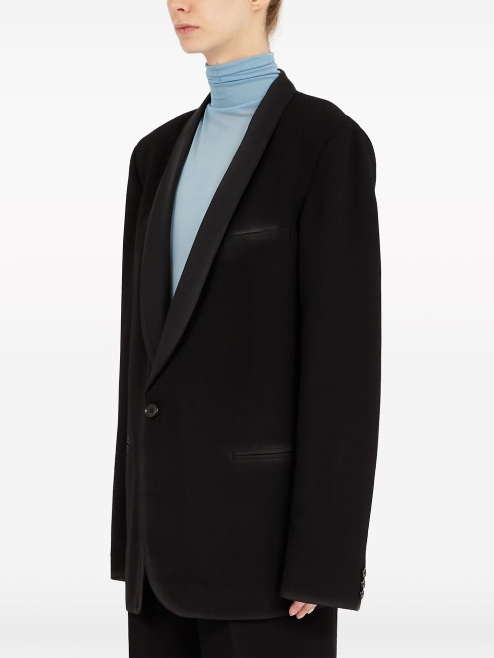 Maison Margiela Women's Single-Breasted Blazer With 4-Needle Detail