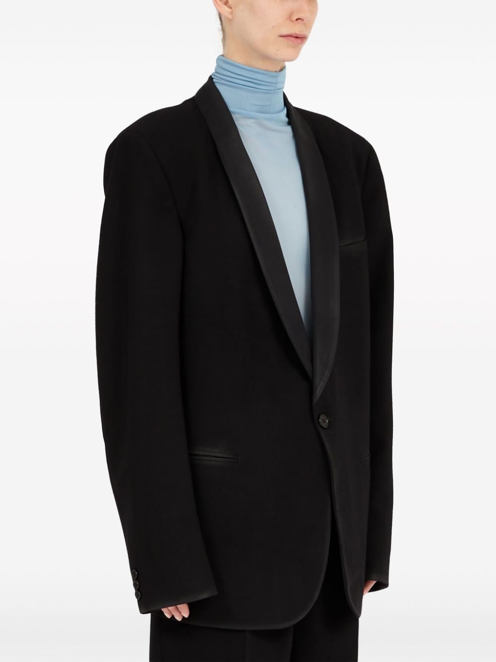 Maison Margiela Women's Single-Breasted Blazer With 4-Needle Detail