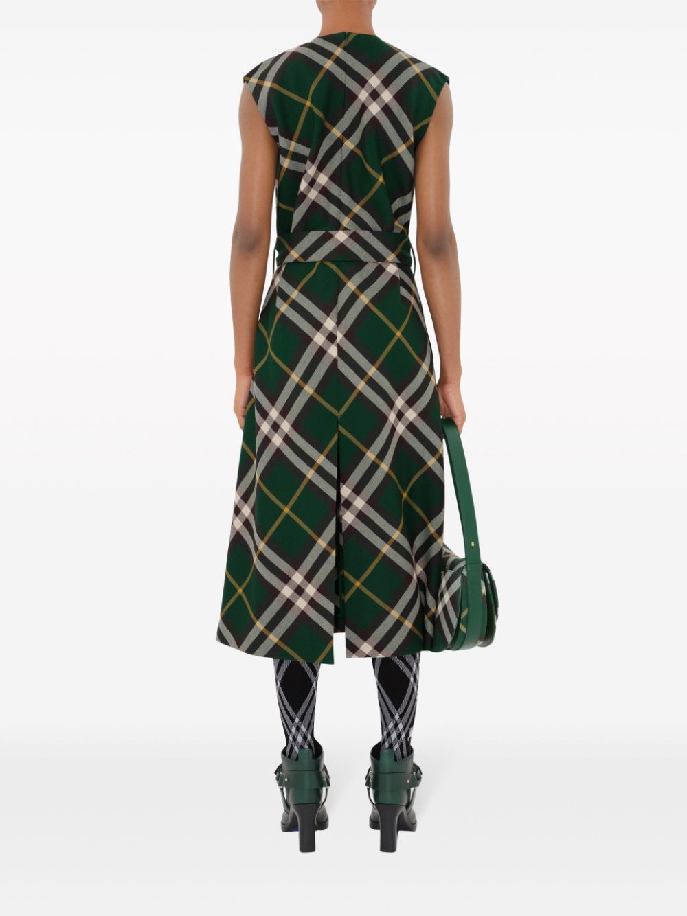 Burberry Women's Nova Check Midi Dress