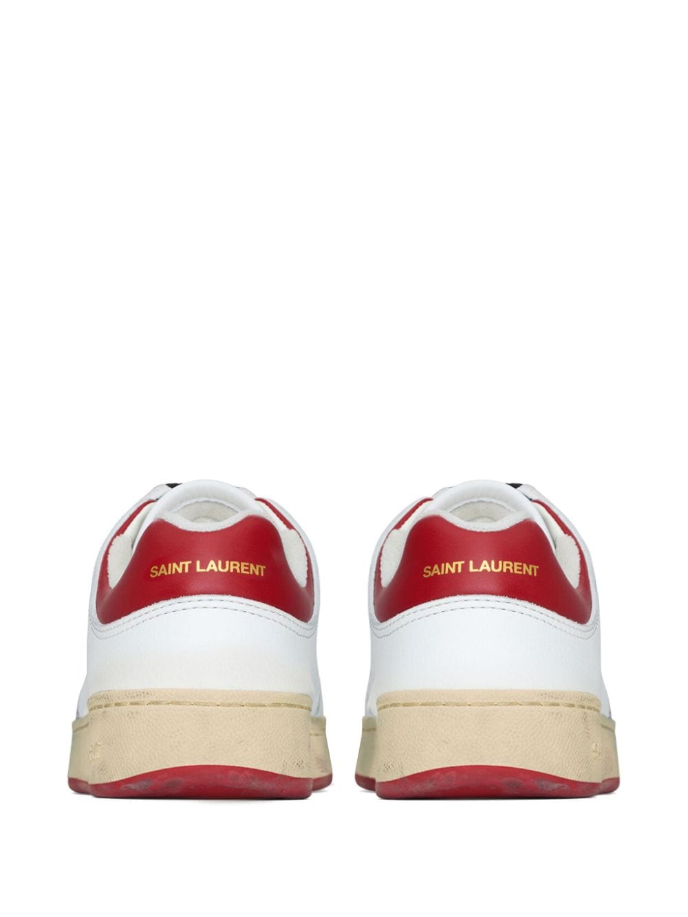 Saint Laurent Men's Sl/61 Leather Sneakers