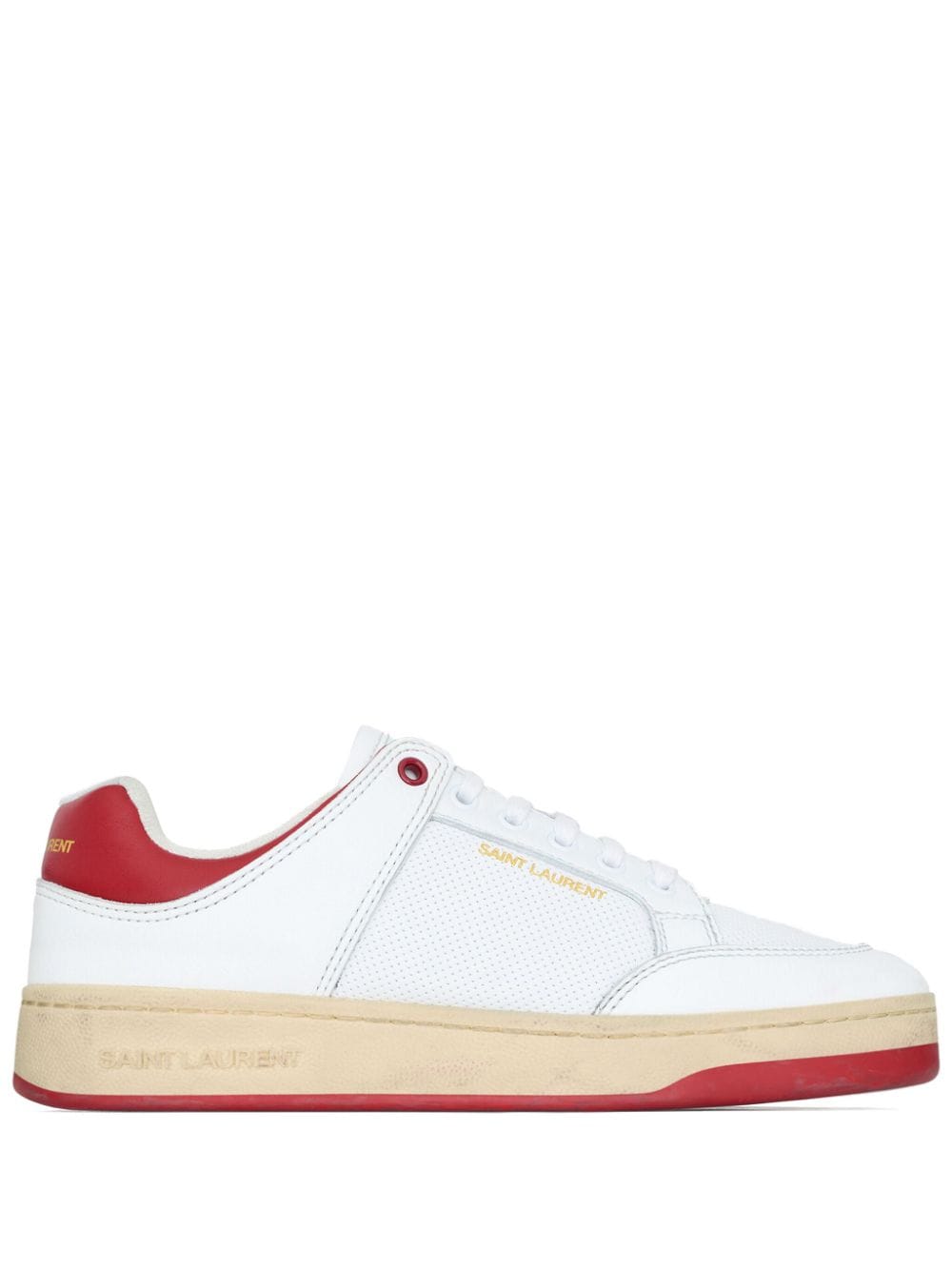 Saint Laurent Men's Sl/61 Leather Sneakers