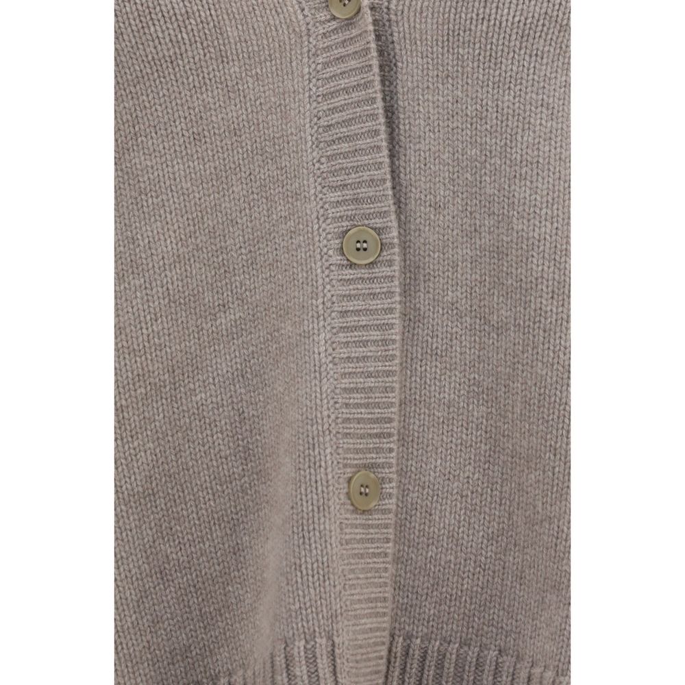 P.A.R.O.S.H. Beige Cashmere Women's Cardigan