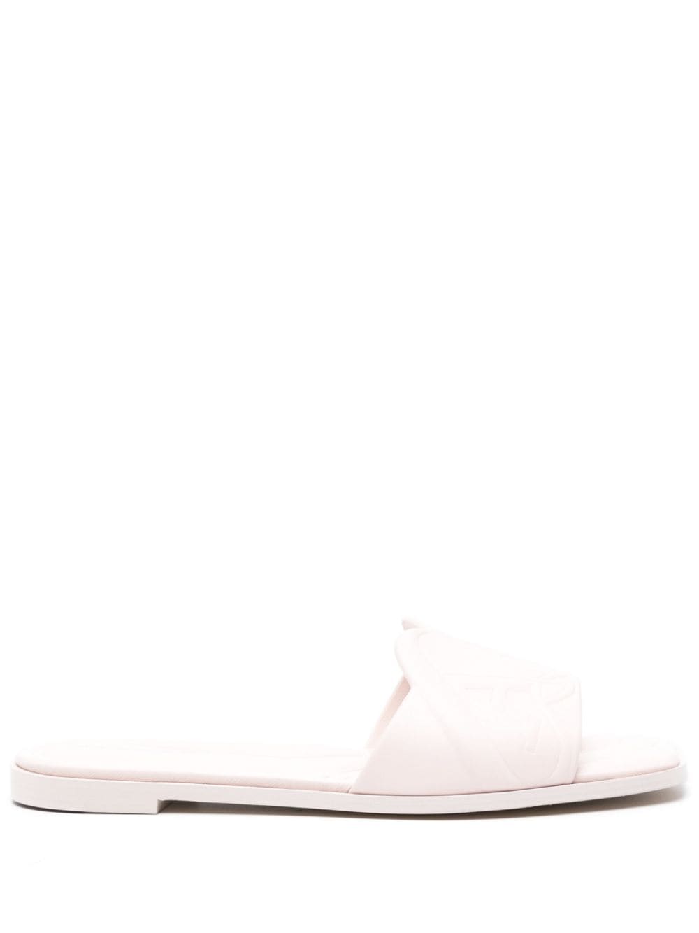 Alexander Mcqueen Women's Leather Slides