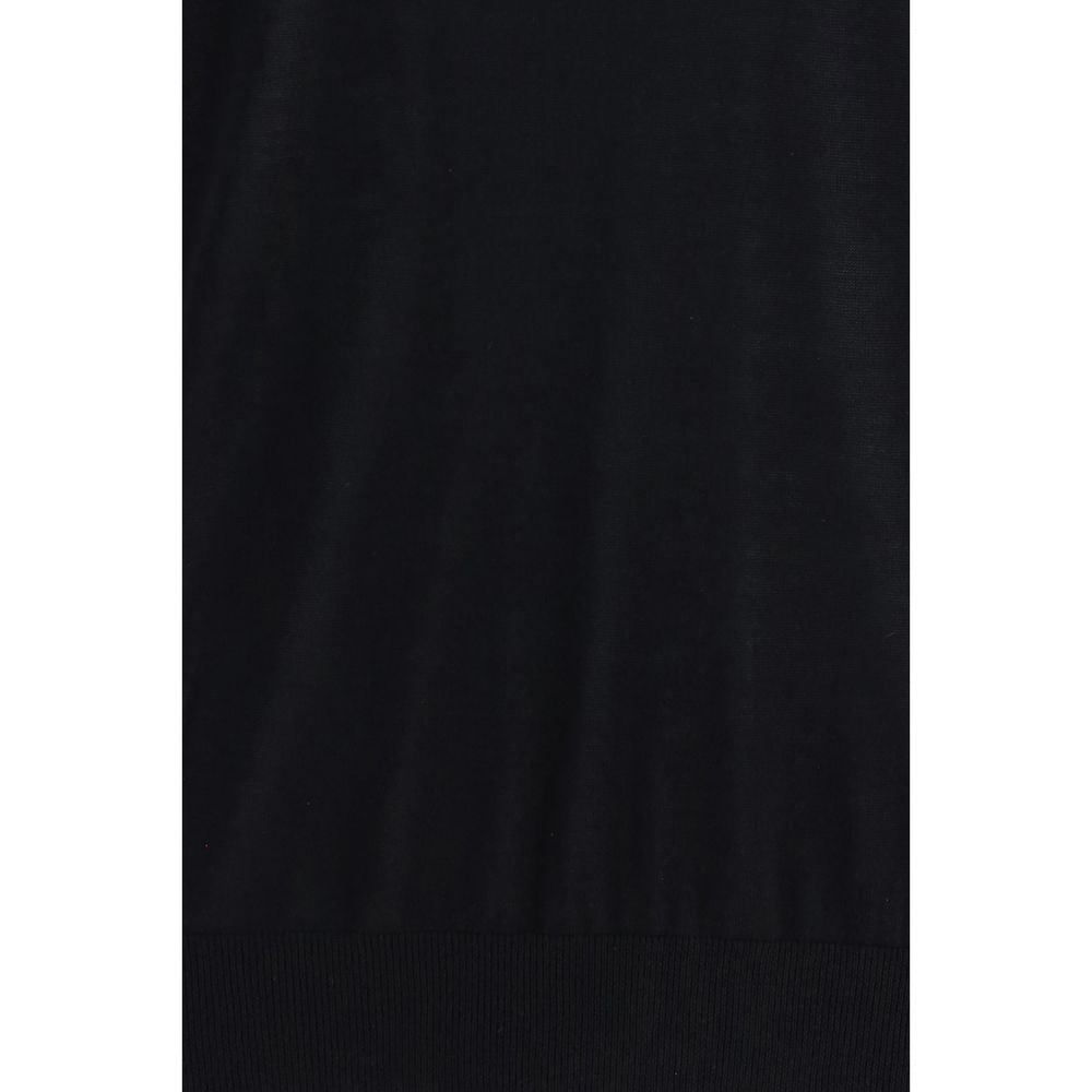 Giorgio Armani Black Cashmere Men's Sweater