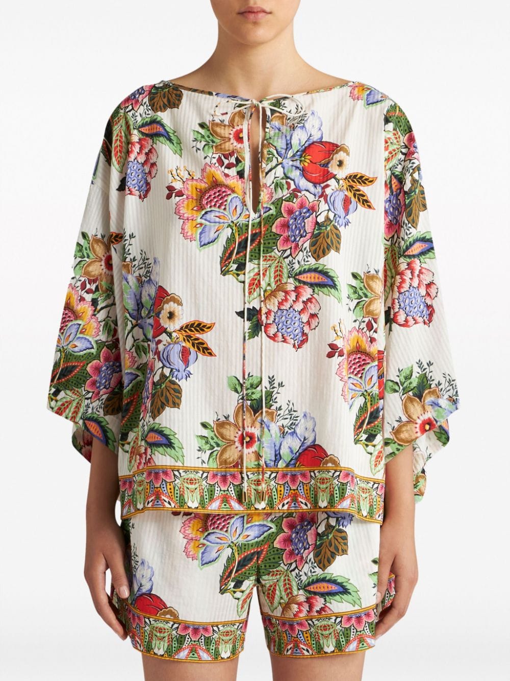 Etro Women's Floral Blouse