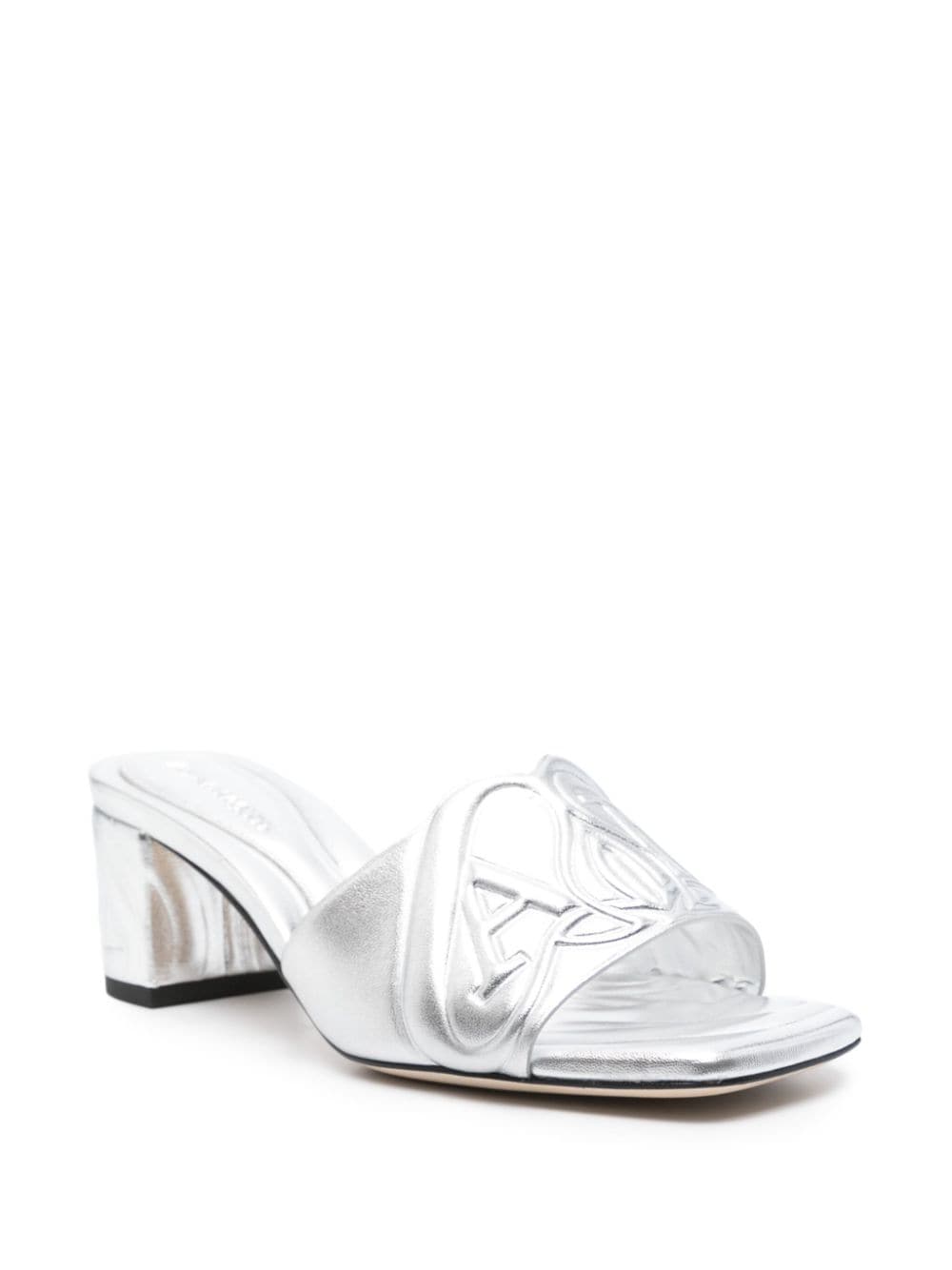 Alexander Mcqueen Women's 60Mm Seal Mules