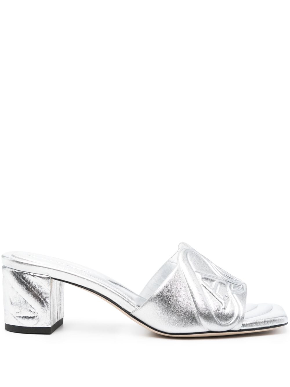 Alexander Mcqueen Women's 60Mm Seal Mules
