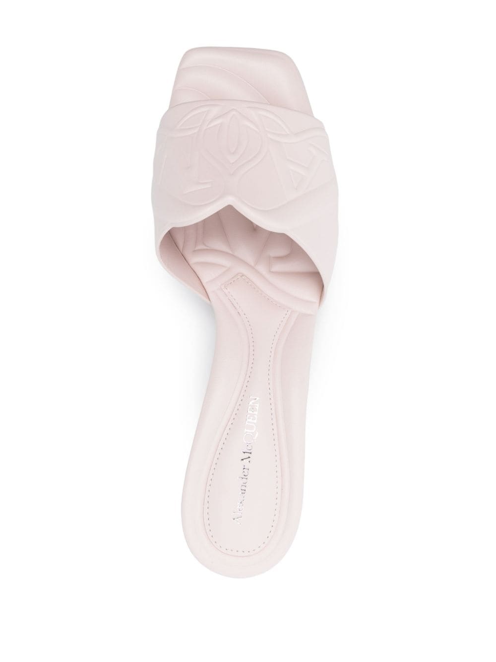 Alexander Mcqueen Women's 60Mm Seal Motif Mules