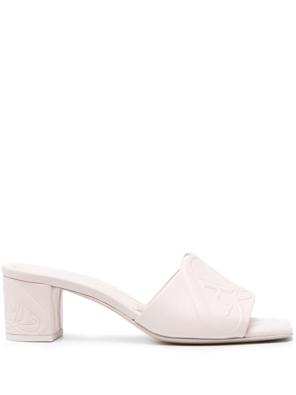 Alexander Mcqueen Women's 60Mm Seal Motif Mules