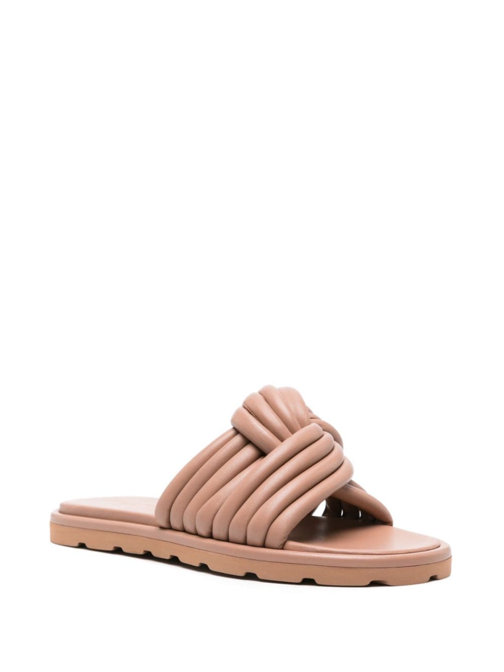 Gianvito Rossi Women's Ottavia Leather Slides