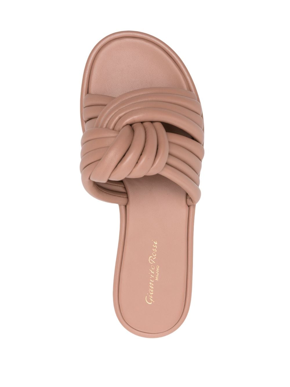 Gianvito Rossi Women's Ottavia Leather Slides