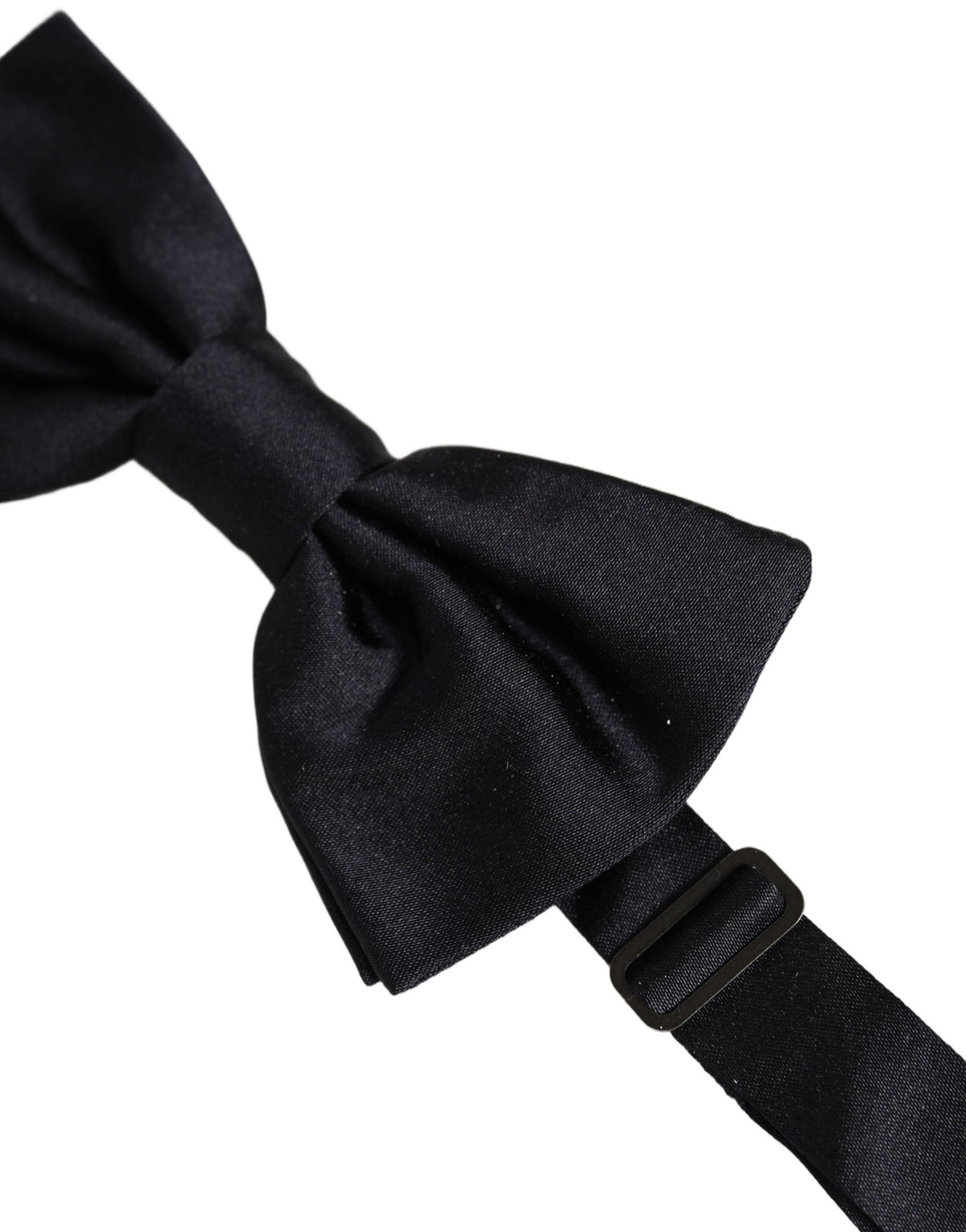 Dolce & Gabbana Men Dark Blue 100% Silk Adjustable Neck Papillon Bow Men's Tie