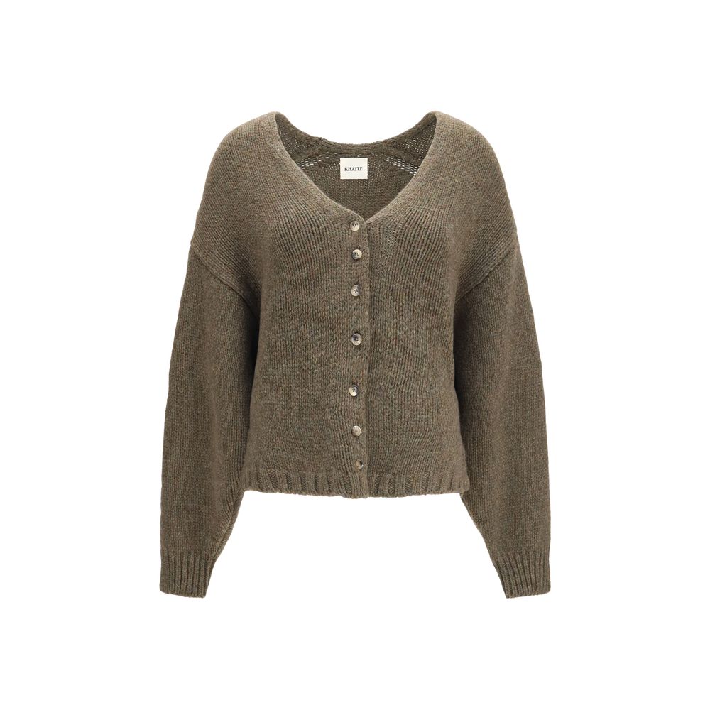 Khaite Bicolor Cashmere Women's Cardigan