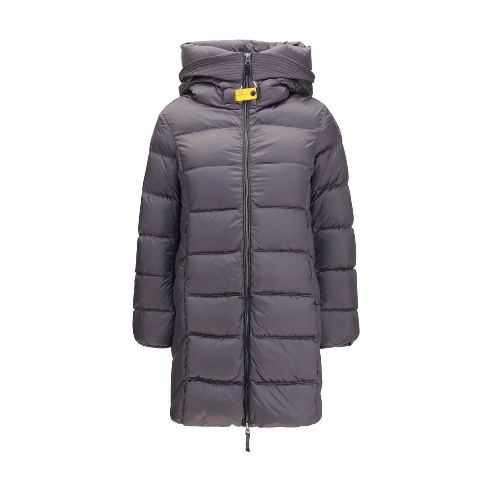 Parajumpers Gray Polyester Full-Length Women's Jacket