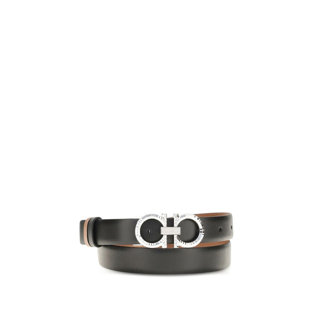 Ferragamo Multicolor Calf Leather Bos Taurus Regular Women's Belt
