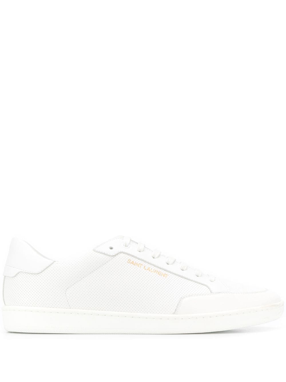 Saint Laurent Men's Court Classic Sl/10 Leather Sneakers