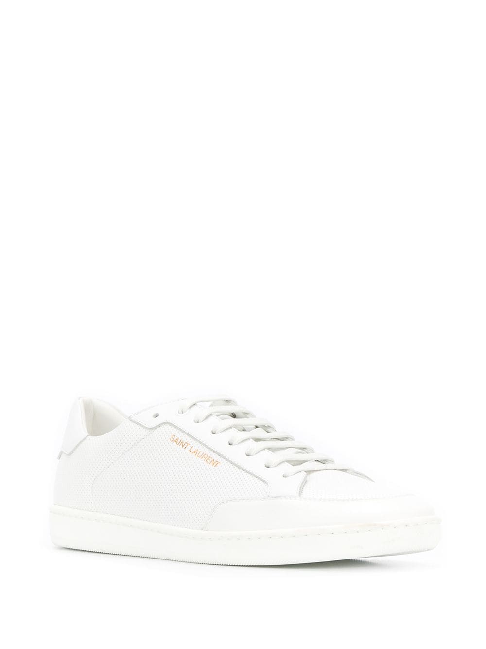 Saint Laurent Men's Court Classic Sl/10 Leather Sneakers