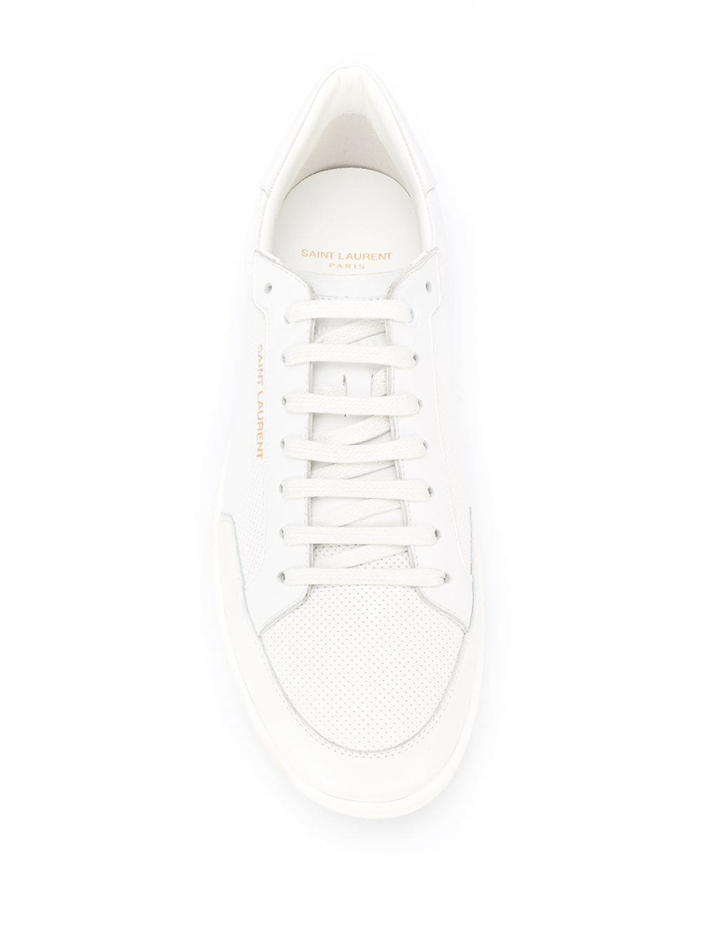 Saint Laurent Men's Court Classic Sl/10 Leather Sneakers