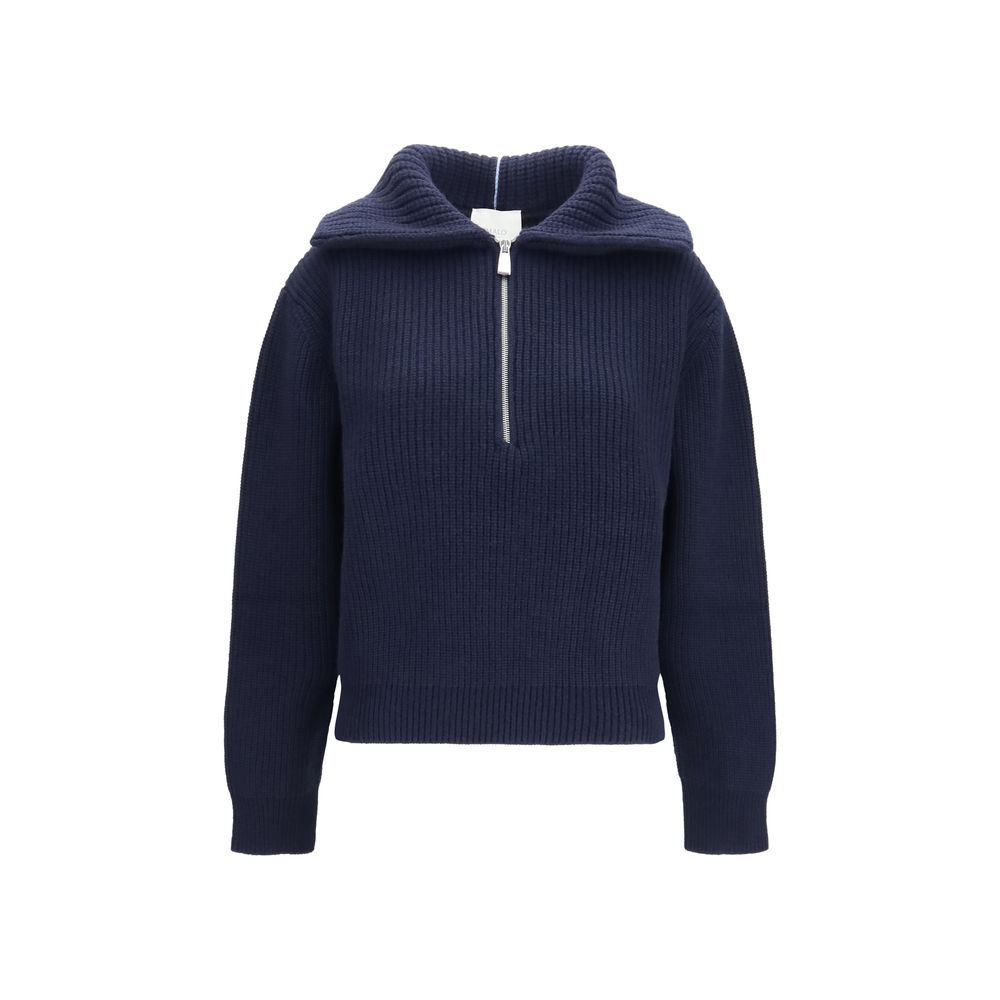 Malo Blue Cashmere Women's Sweater