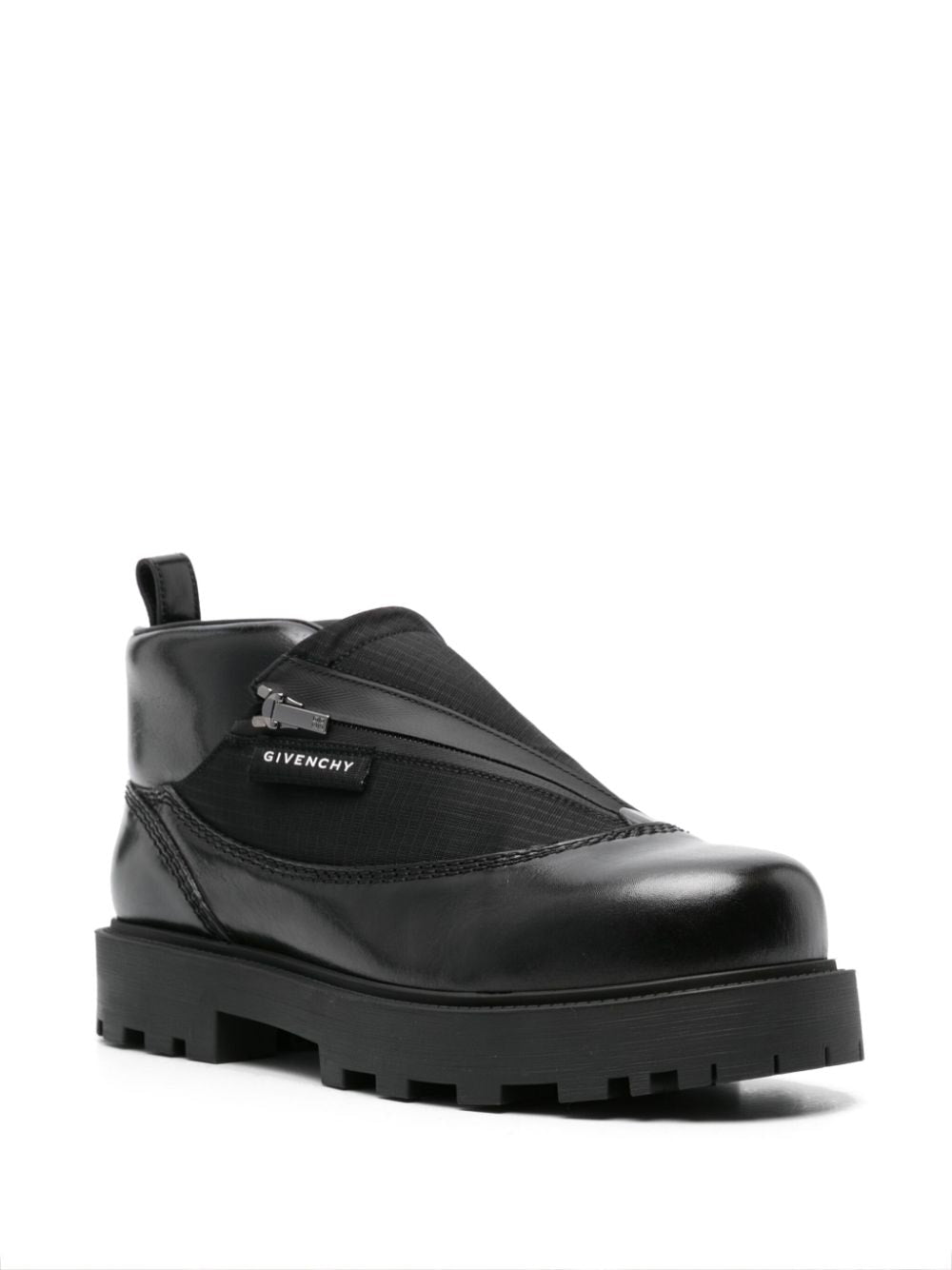Givenchy Men's Storm Ankle-Length Leather Boots