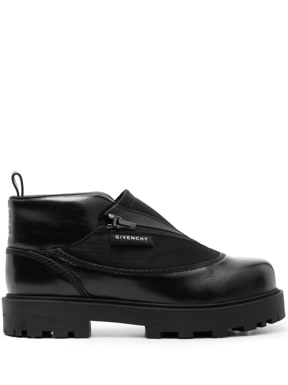 Givenchy Men's Storm Ankle-Length Leather Boots