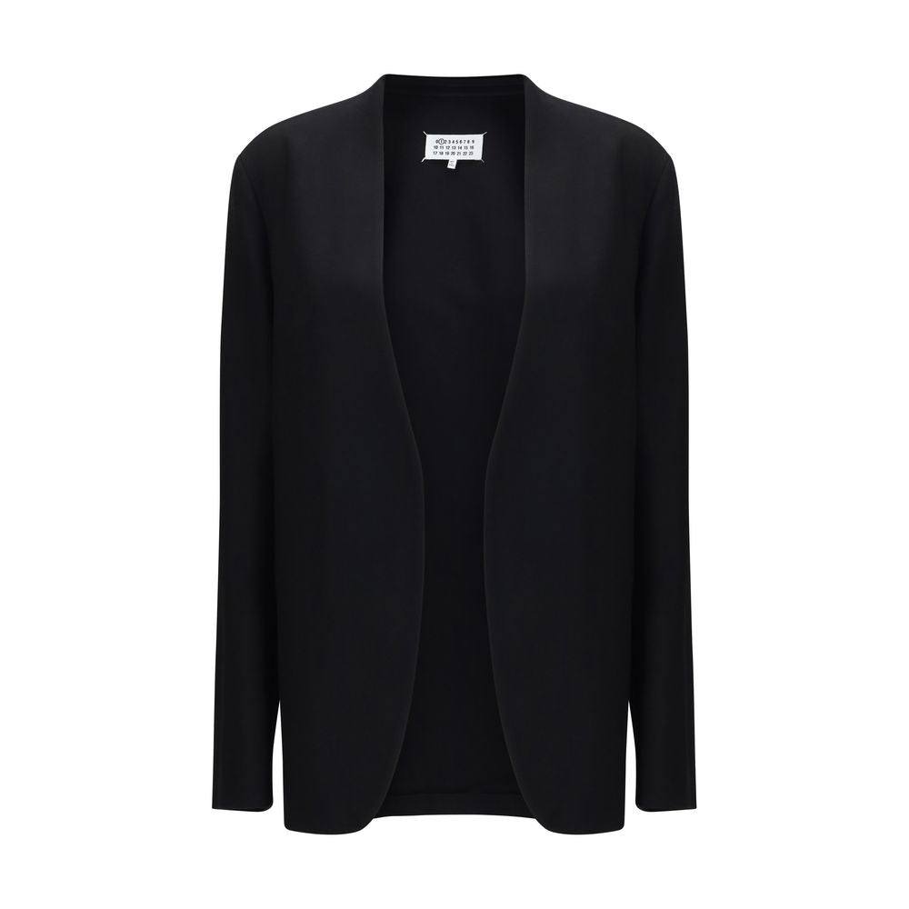 Maison Margiela Black Wool Oves Aries Women's Jacket