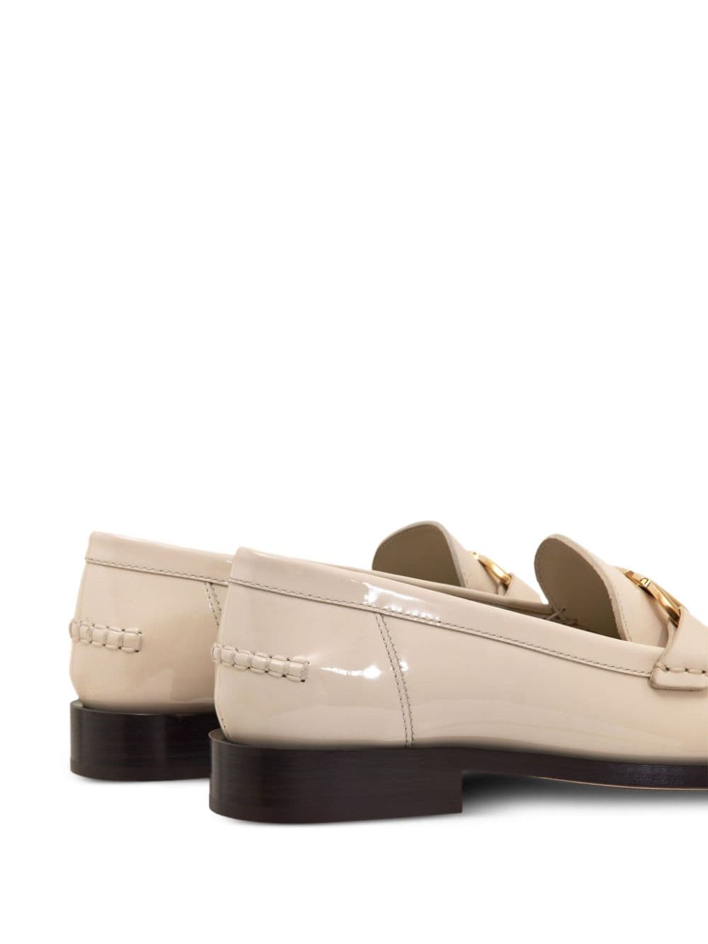 Ferragamo Women's Gancini Leather Loafers