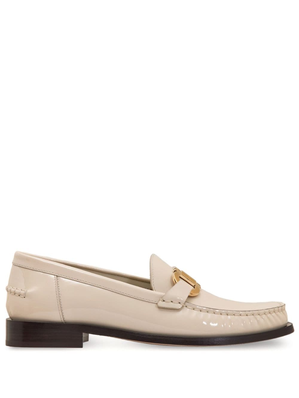 Ferragamo Women's Gancini Leather Loafers