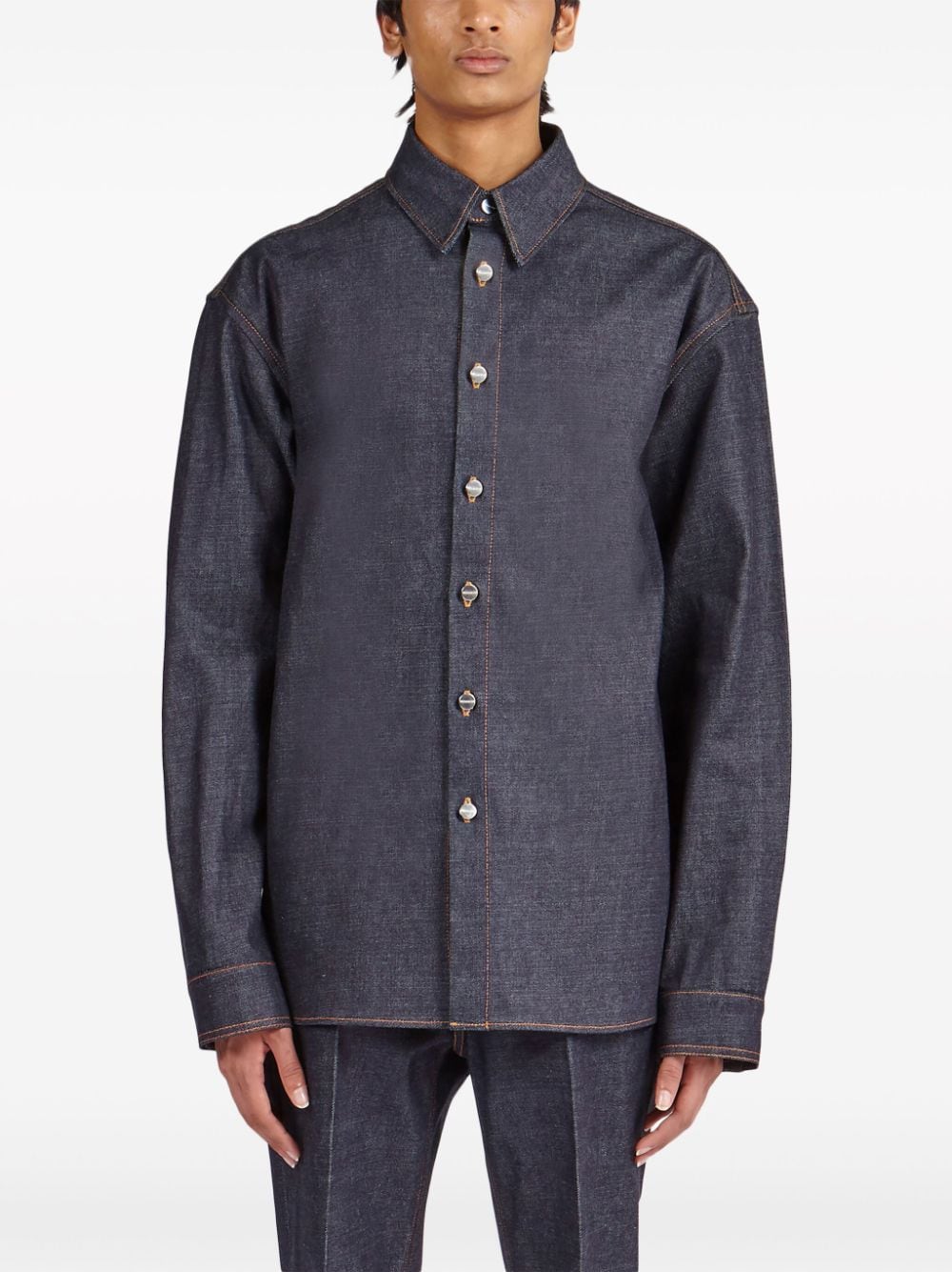 Ferragamo Men's Da Notare I Polsini C Cotton Shirt