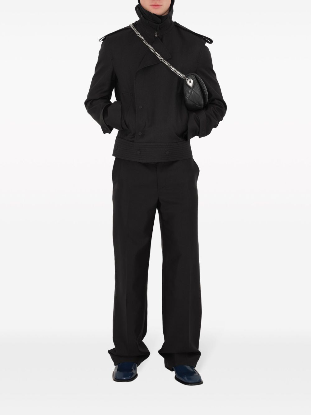 Burberry Men's Trousers Black