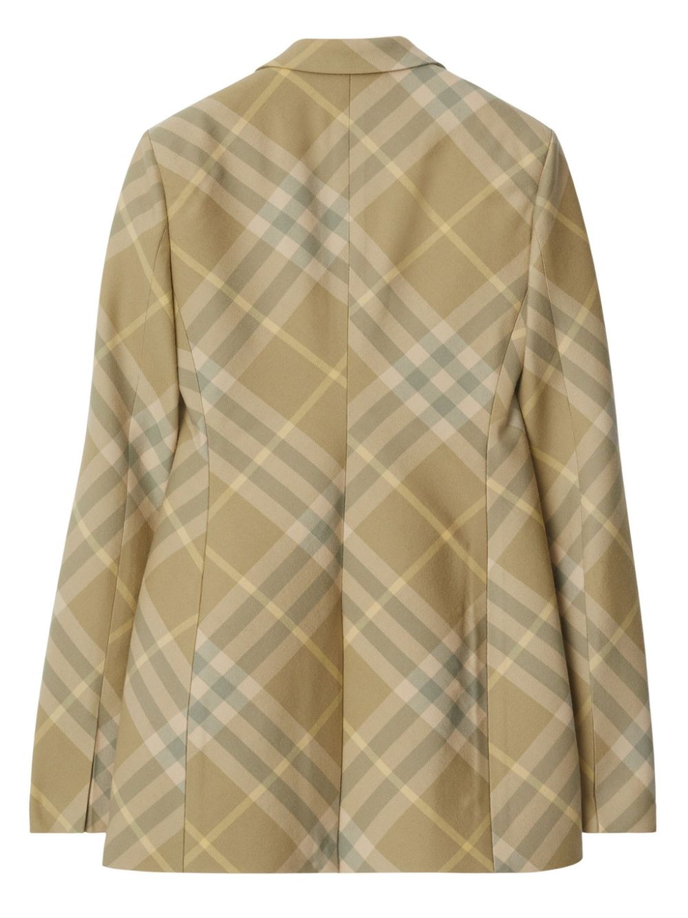 Burberry Women's Checked Tailored Single-Breasted Blazer