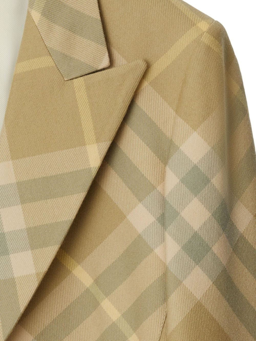 Burberry Women's Checked Tailored Single-Breasted Blazer