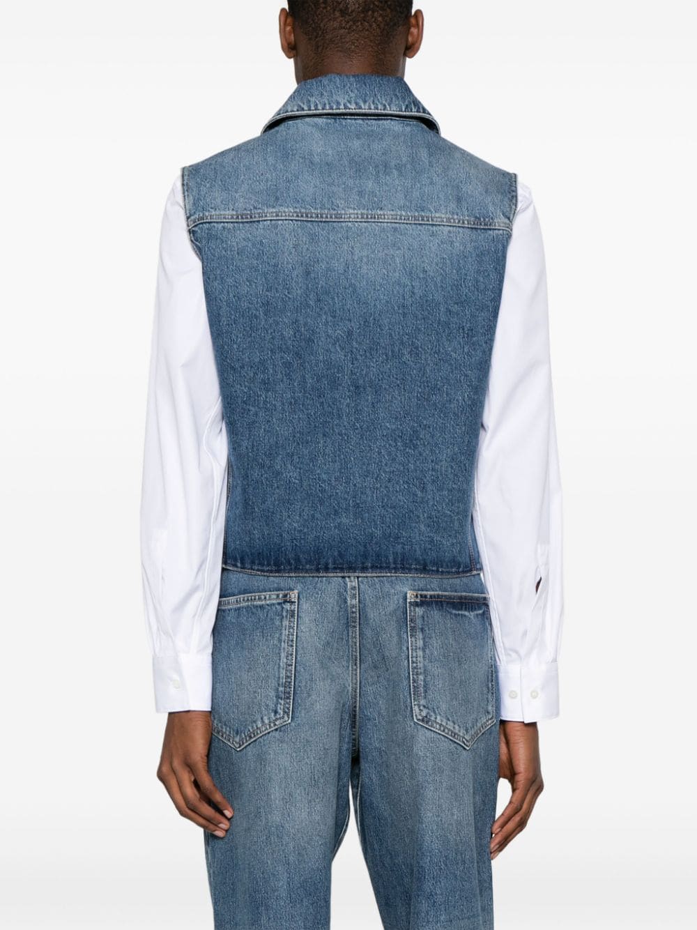 Givenchy Men's Denim Cotton Vest
