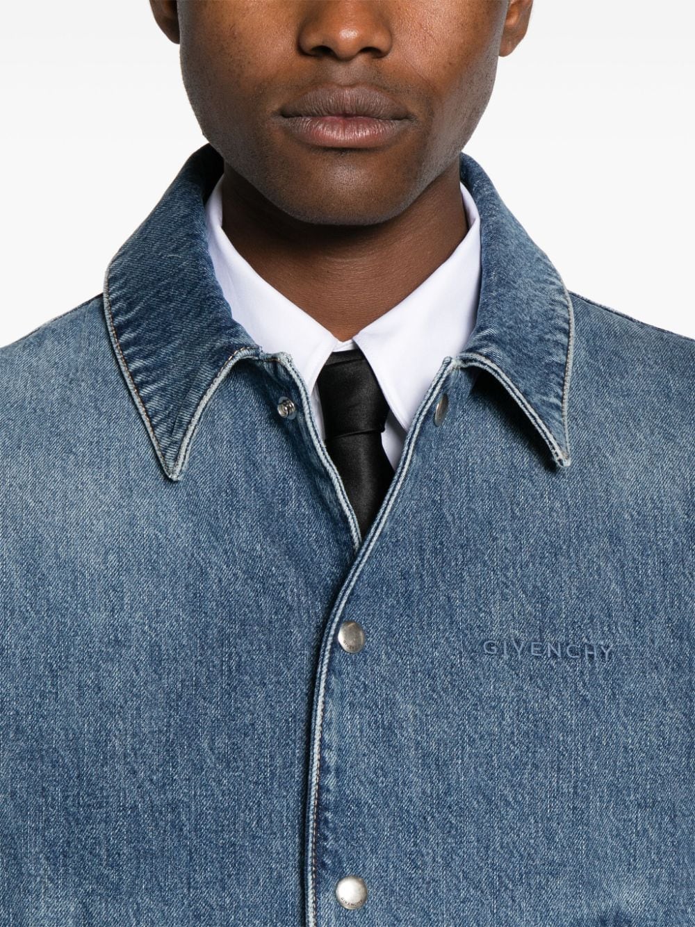 Givenchy Men's Denim Cotton Vest
