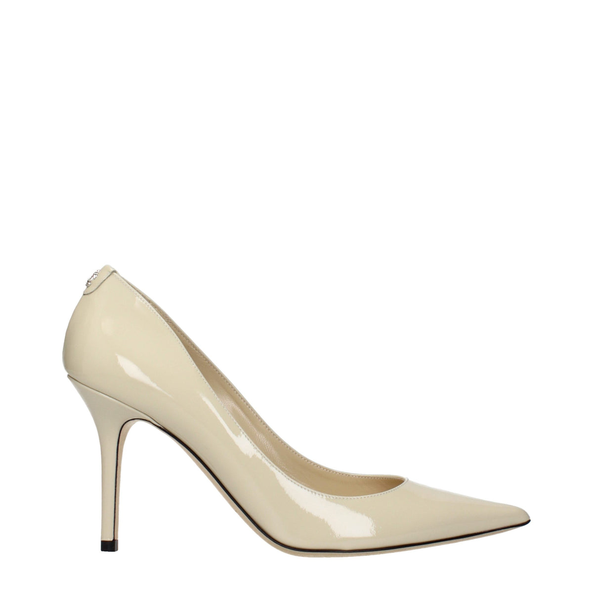 Jimmy Choo Beige Leather High Heel Women's Pumps