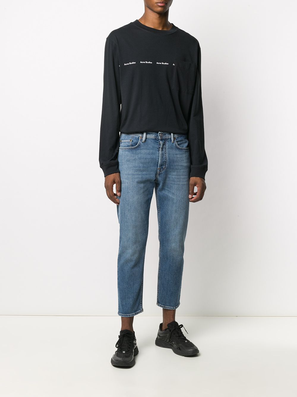 Acne Studios Men's Organic Cotton Slim Jeans