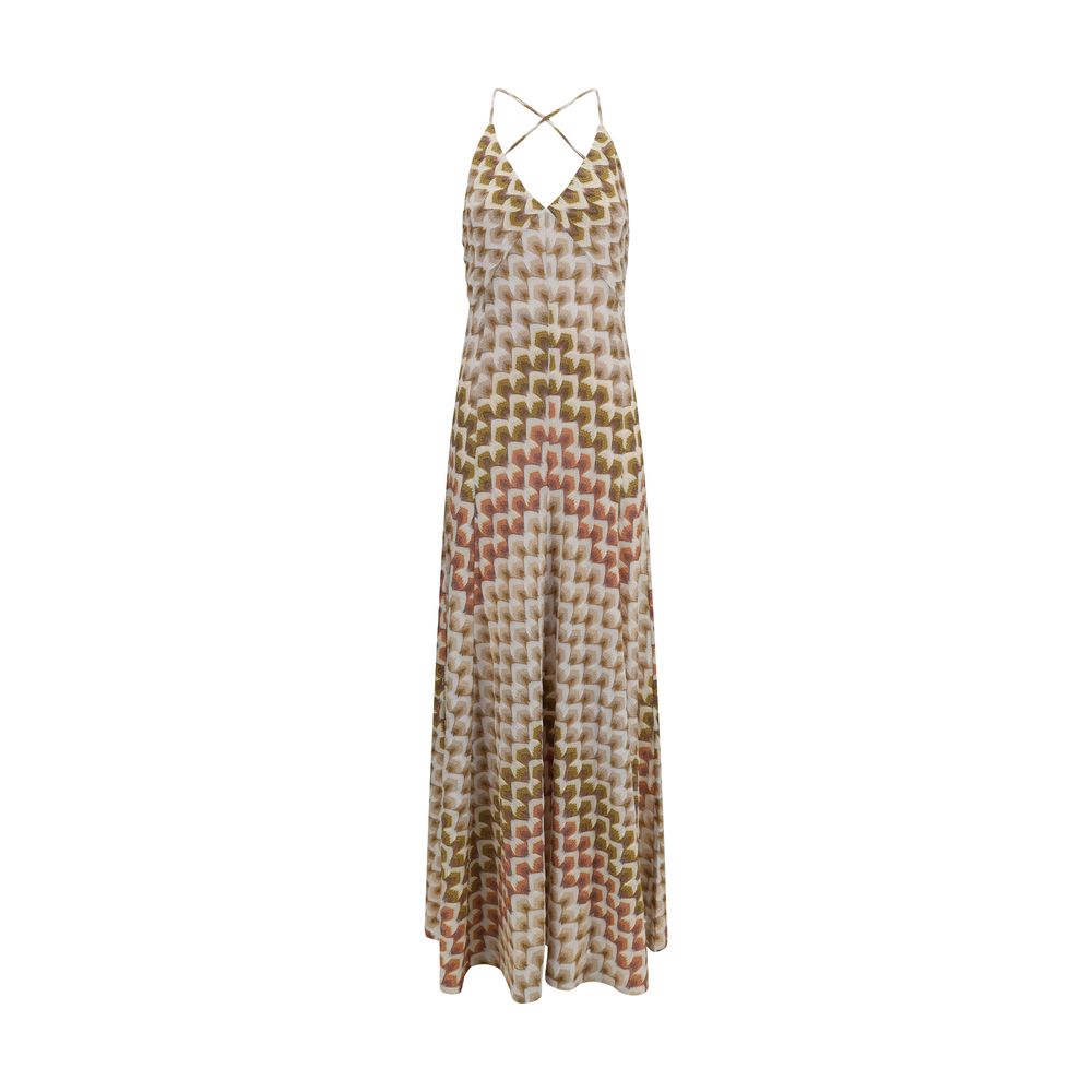 Missoni Multicolor Viscose Long Women's Dress