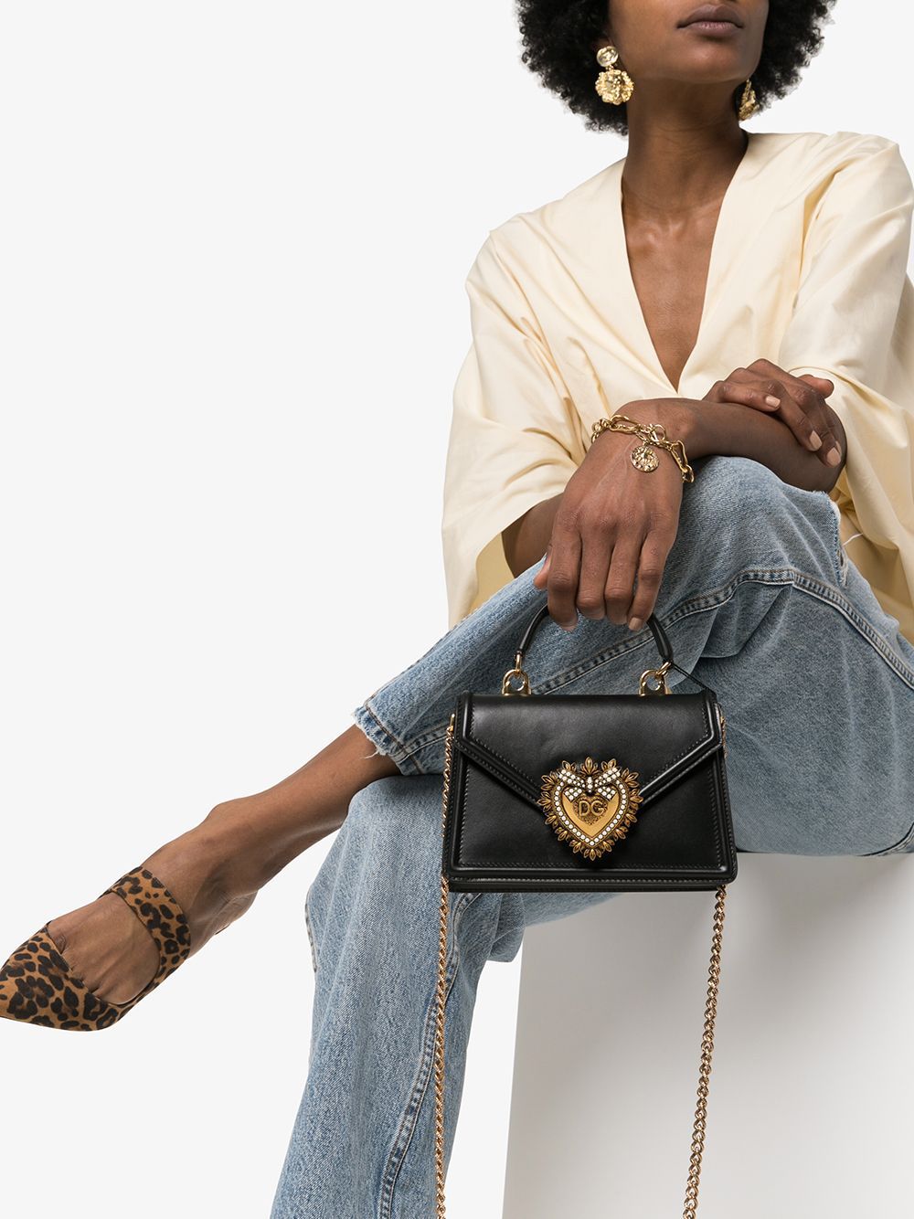 Dolce & Gabbana Women's Small Devotion Tote Bag