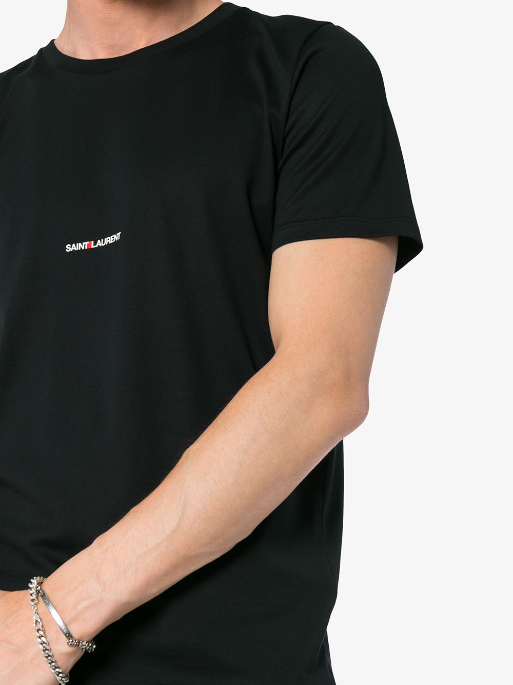 Saint Laurent Men's T-Shirts And Polos Black