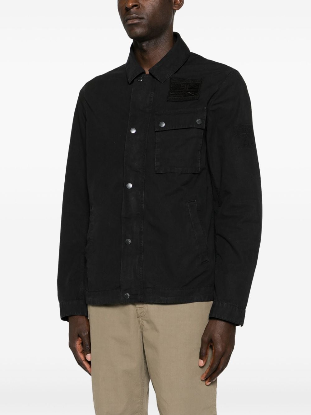 Barbour International Men's Coats Black