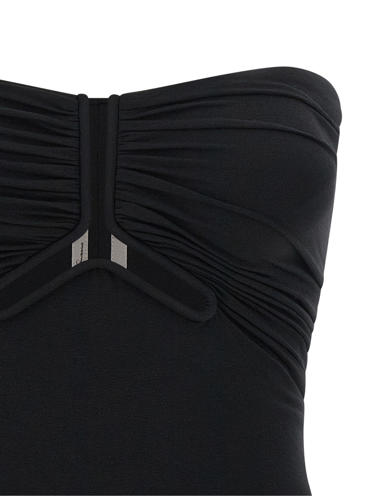 Rick Owens Black Nylon Tank Women's Tops
