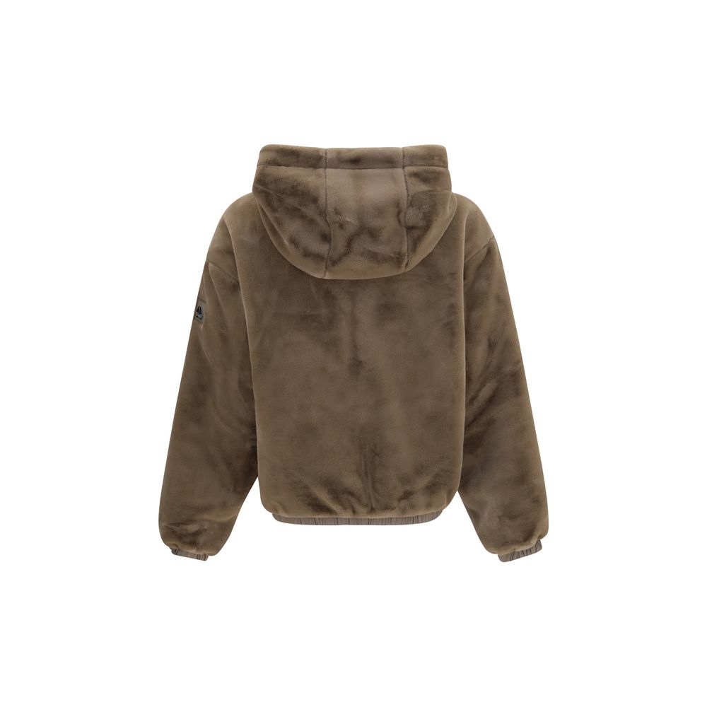 Moose Knuckles Brown Recycled Polyester Women's Sweatshirt