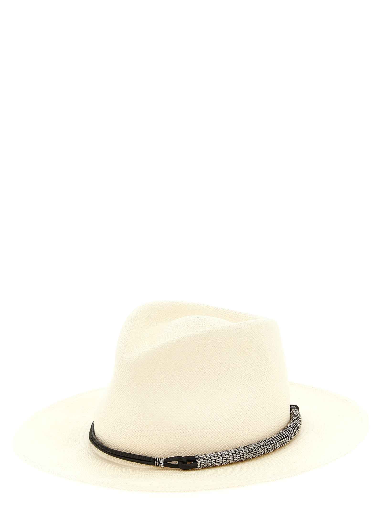 Brunello Cucinelli Beige Polyamide Women's Fedora